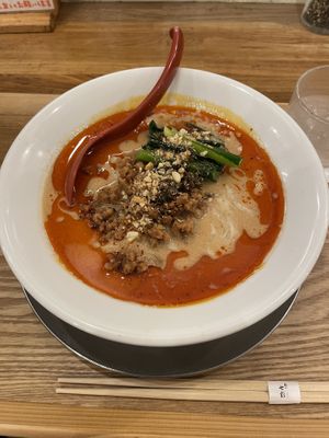   at Menya Shichisai in Tokyo