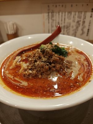 Like others said, only 1 vegetarian option at Menya Shichisai in Tokyo