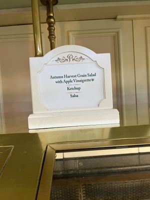 Some of the cold offerings   at Walt Disney World - Crystal Palace in Lake Buena Vista