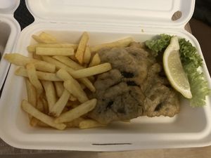 Fish and Chips at The Kings Arms in Nuremberg