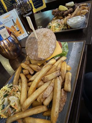 Hawaii Burger  at The Kings Arms in Nuremberg