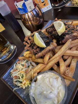 Vish & Chips  at The Kings Arms in Nuremberg