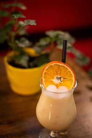 Vegan Pina Colada at The Kings Arms in Nuremberg