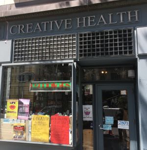 Front at Creative Health Food Store in New York City