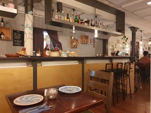 Inside at SimSim in Zurich