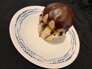 Vegan cupcake  at IBUN Bakery and Cafe in Houston