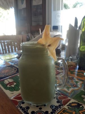 Smoothie bacocho at Losodeli in Puerto Escondido