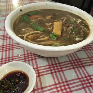Soup sezhuan style  at Organic Freshmart and Restaurant in Subang Jaya