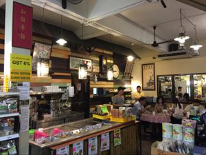 inside  at Organic Freshmart and Restaurant in Subang Jaya