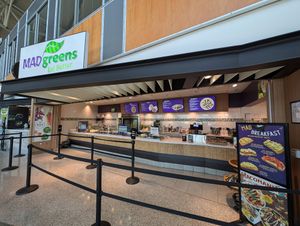 Yum factor 10. at AUS - MAD Greens - Barbara Jordan Terminal in Austin