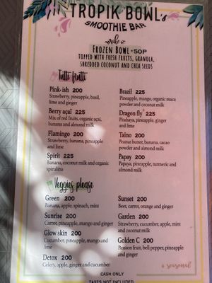 Delicious  #Veganuary at Tropic Bowl in Las Terrenas