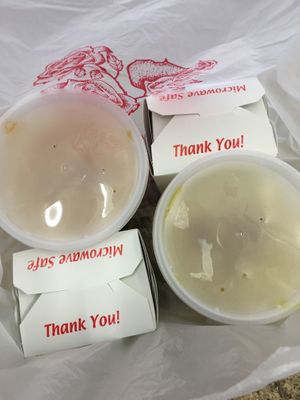 Ready to go! Vegetable yellow curry (vegan)
Tofu panang curry (pescatarian-contains shrimp paste). Mmmmm so rich, hearty, and satisfying.  at Thian's Thai Fusion in Ocean Shores