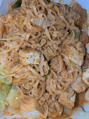 Rama noodle at Thian's Thai Fusion in Ocean Shores