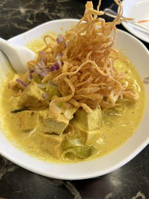 Khao Soi  at Thian's Thai Fusion in Ocean Shores