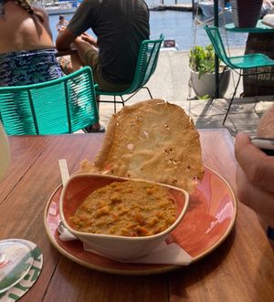   at Lagoonies Bistro & Bar in Cole Bay