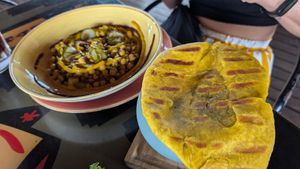  at Lagoonies Bistro & Bar in Cole Bay