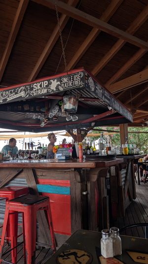  at Lagoonies Bistro & Bar in Cole Bay