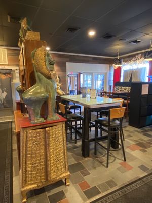 Tables  at Ying's in Hyannis