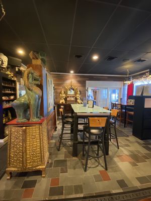 High top  at Ying's in Hyannis