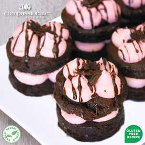 Gluten Free Choc Strawberry Mud Cake at The Cake People in Keilor Park