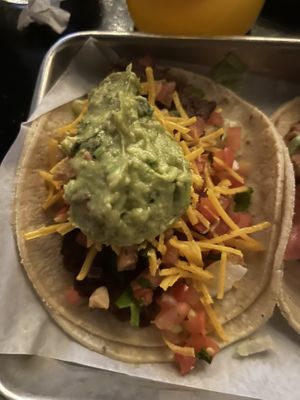 Impossible taco   at Dirty Taco + Tequila in Rockville Centre