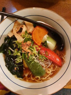 Spicy miso ramen at Takumi in Rotterdam