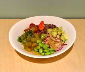 VEGAN POKE at Kriti in Barcelona