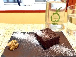 VEGAN BROWNIE at Kriti in Barcelona