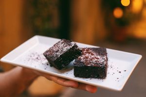 Vegan Brownies at Kriti in Barcelona