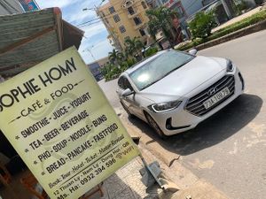 Menu at Sophie Homy in Dong Hoi