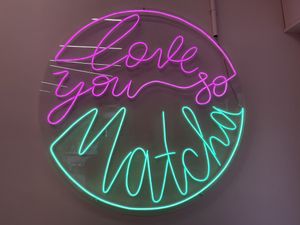 Love you so Matcha   at Matcha Gracias in Barcelona