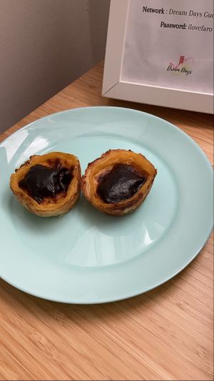 vegan nata  at Vegan Box in Faro