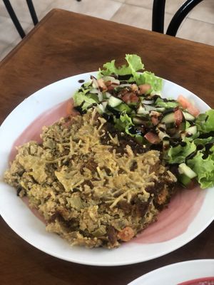 One of the special dishes, forgot the name  at Vegan Box in Faro