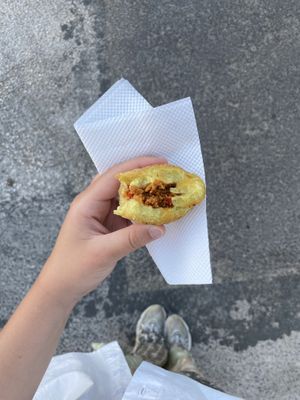 Too late to take a decent picture… too yummy!   at Vegan Box in Faro