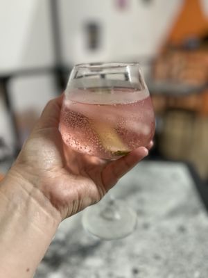 Gin tonic  at Vegan Box in Faro