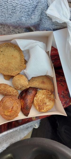 Um sorteado que levei de take-away at Vegan Box in Faro