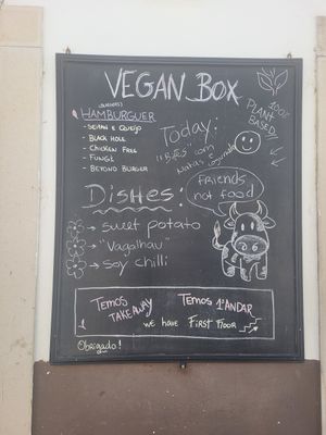  at Vegan Box in Faro