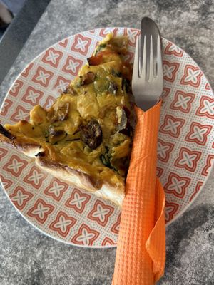 Quiche  at Vegan Box in Faro