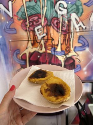 Pastel de nata  at Vegan Box in Faro