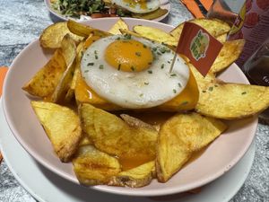 Francesinha  at Vegan Box in Faro