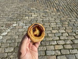 Pastel de nata  at Vegan Box in Faro