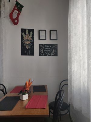 Upper room at Vegan Box in Faro