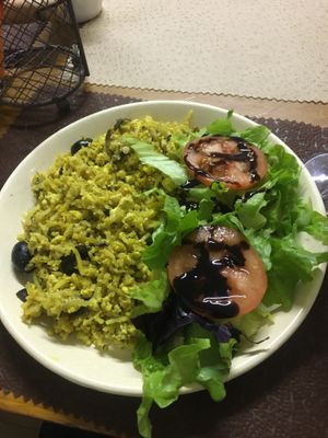 Tofu à Brás  at Vegan Box in Faro