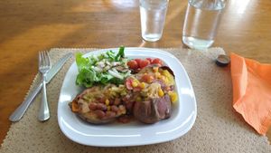 Ofenkartoffel / Süßkartoffel at Vegan Box in Faro