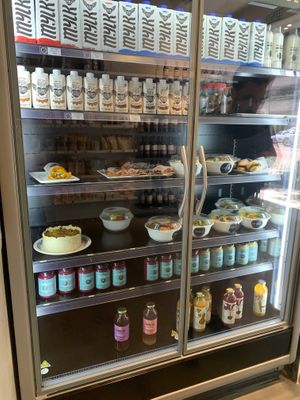 Prepared food fridge  at The Organic Deli & Market in Buenos Aires