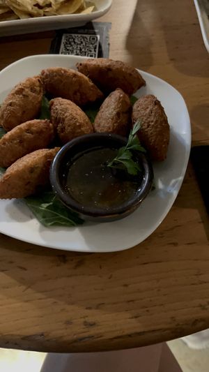 frituras de malanga  at Fajoma in Havana