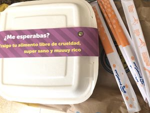 Take away at Vegan Sushi in Buenos Aires