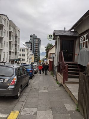 Outdoor at Hi Noodle in Reykjavik