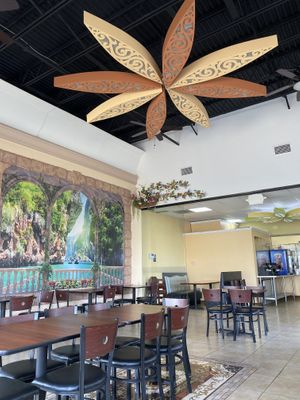 Inside is clean and nice at Saivam in Anaheim