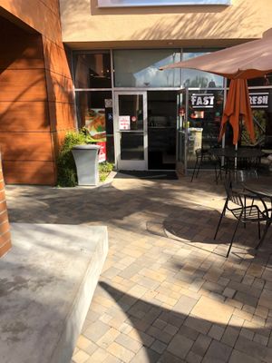 Entrance at Saivam in Anaheim